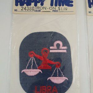 Libra Iron On Jeans Patch